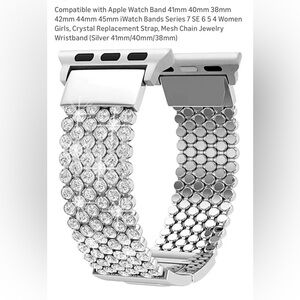 Crystal Rhinestone Luxury Apple Watch Band